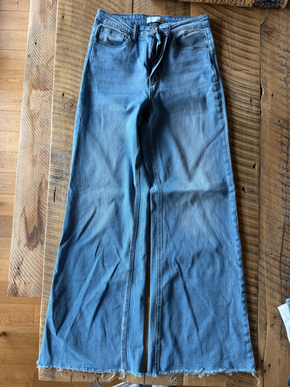 Vervet Light Wash Wide Leg Denim Jeans - 28